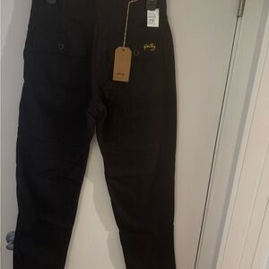 Stan Ray Black Cargo Pants with Utility Pockets